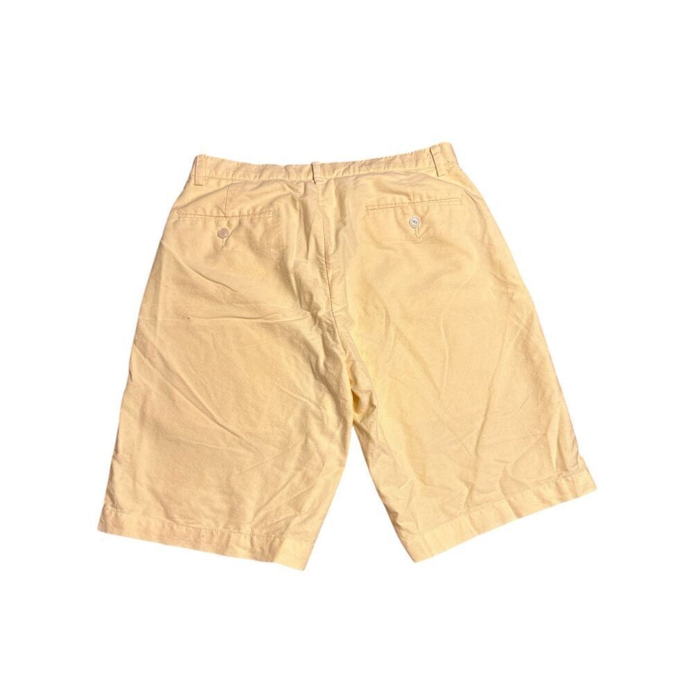Ralph Lauren Polo Shorts Mens 31 Yellow Flat Front Chino Golf Preston - Picture 2 of 10